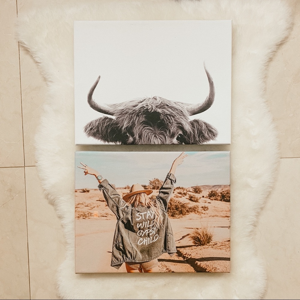 Two Canvas Prints